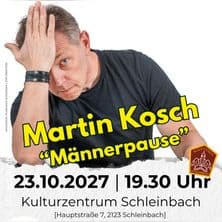Martin Kosch - Männerpause