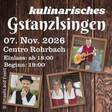 Kulinarisches Gstanzlsingen