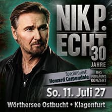 30 Jahre Nik P. - Die Jubiläumstour am Wörthersee
