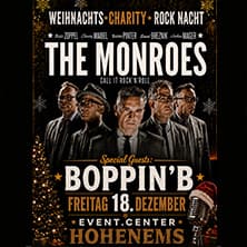 Weihnachts Charity Rock Nacht mit The Monroes und BOPPIN´B