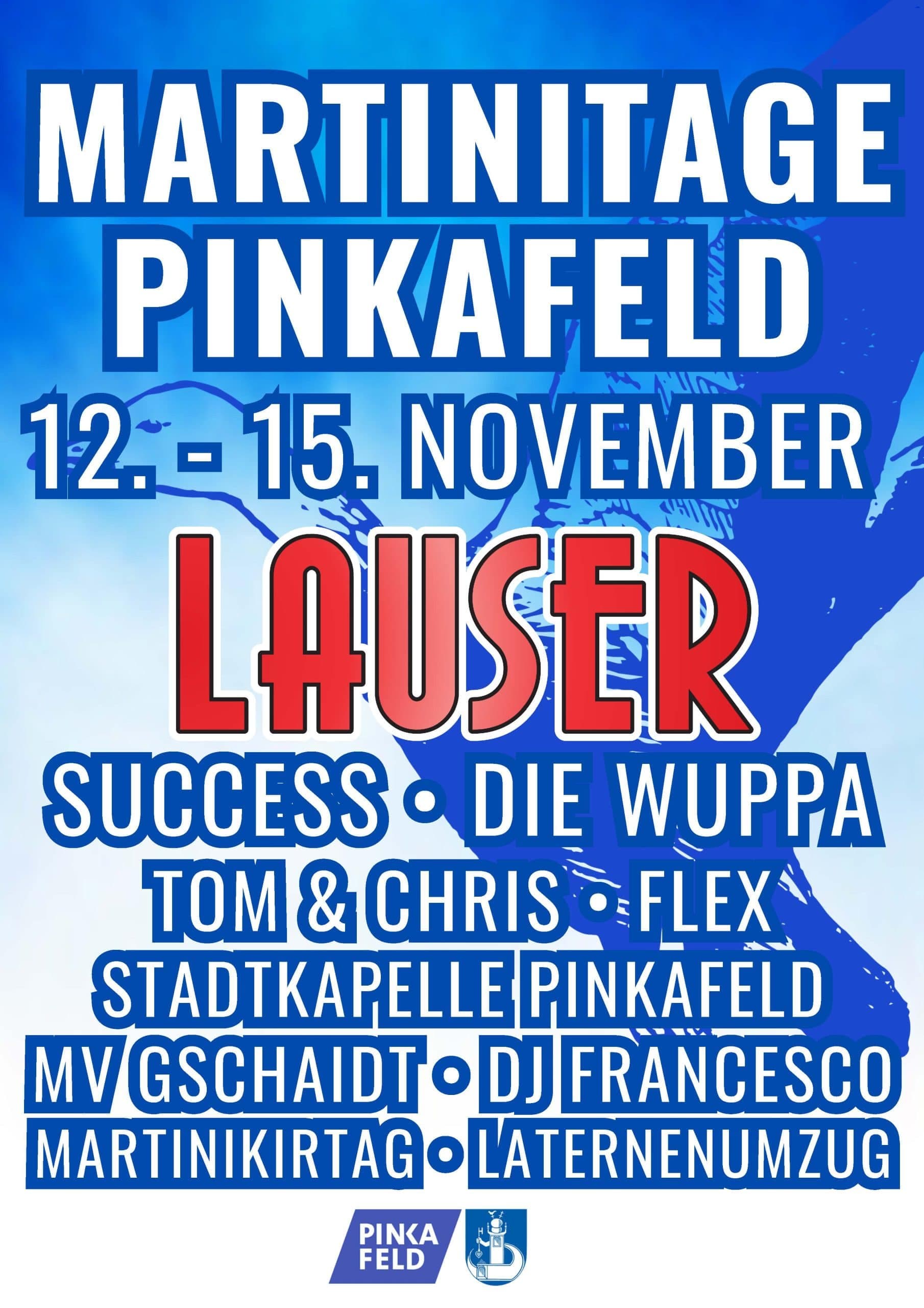 Martinitage Pinkafeld von 12. bis 15. November