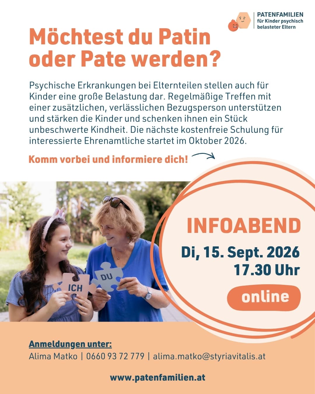 Möchtest du Patin oder Pate werden?