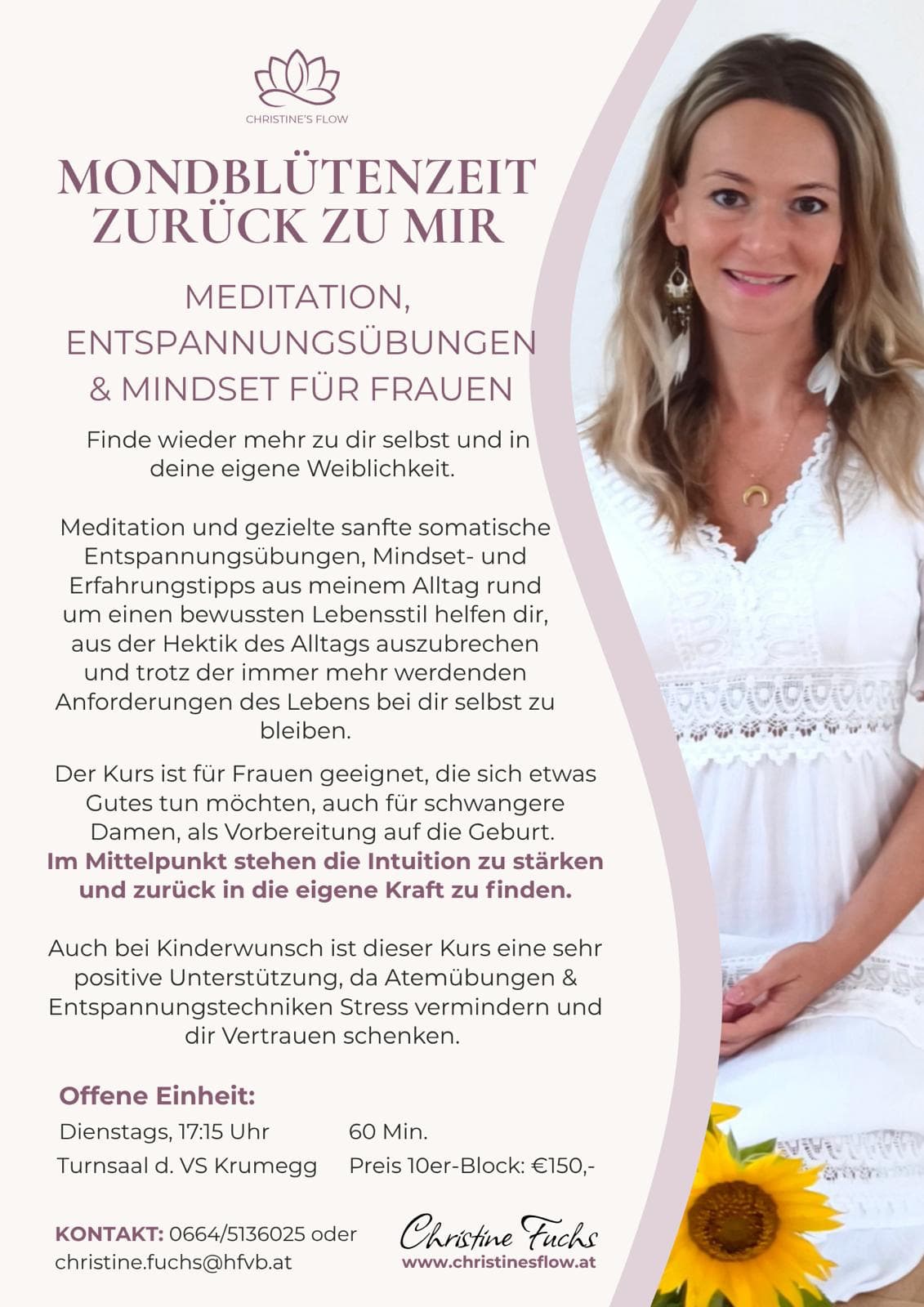 Mondblütenzeit zurück zu mir