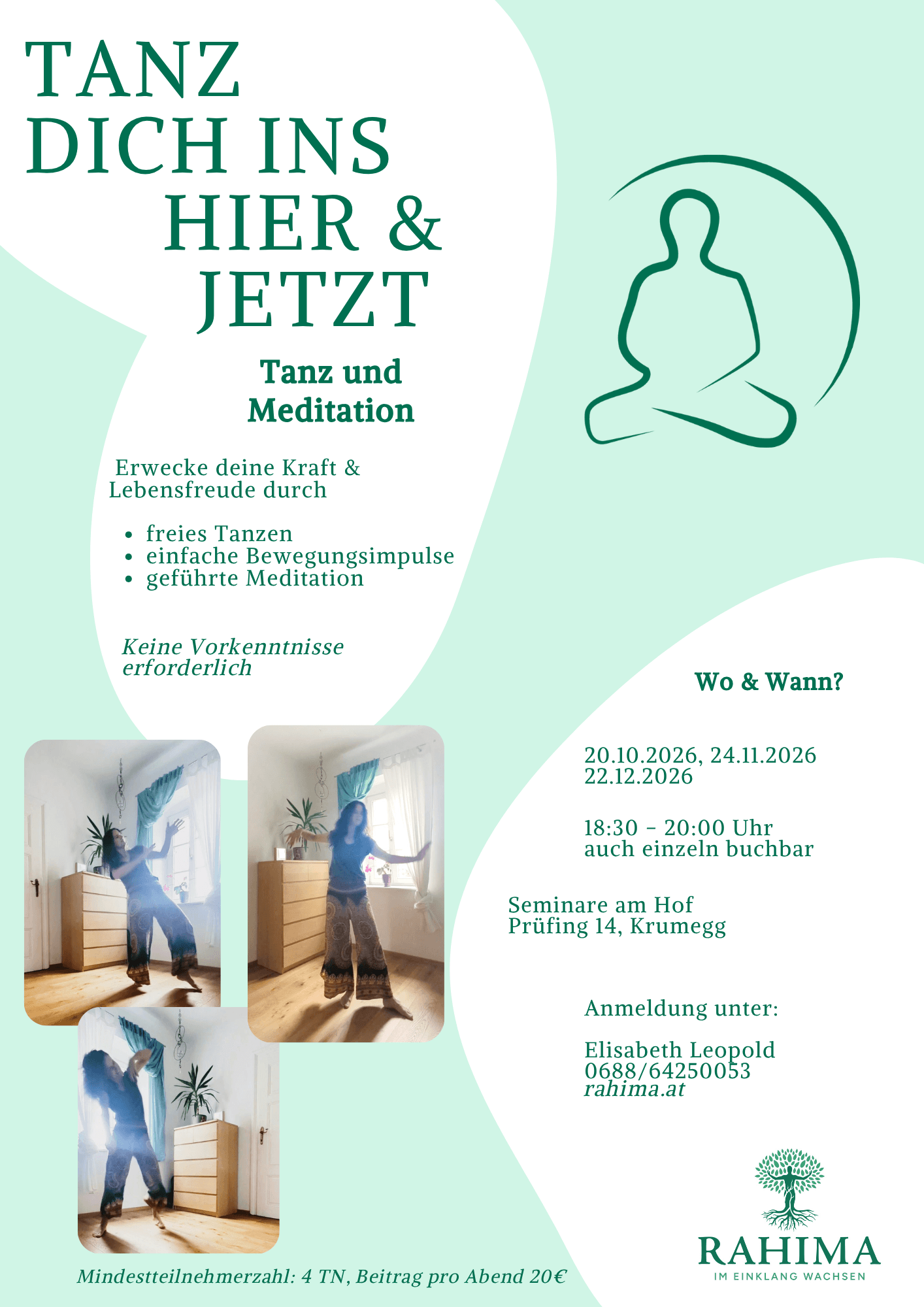 Tanz dich ins HIER und JETZT