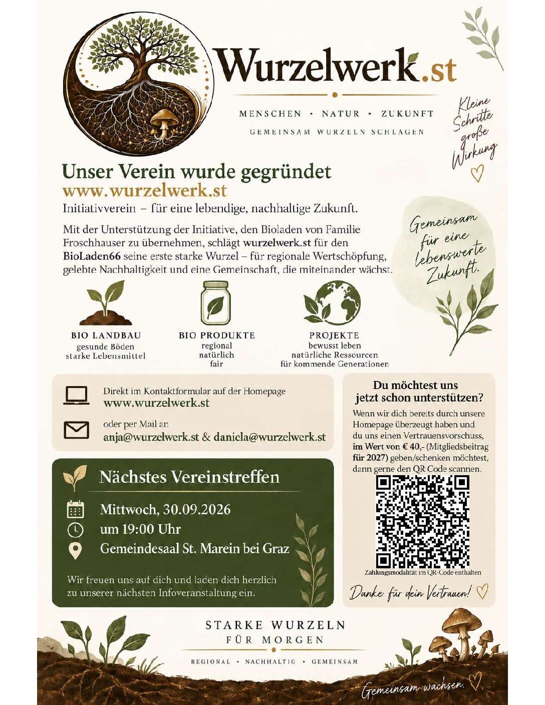 Infoveranstaltung Verein Wurzelwerk