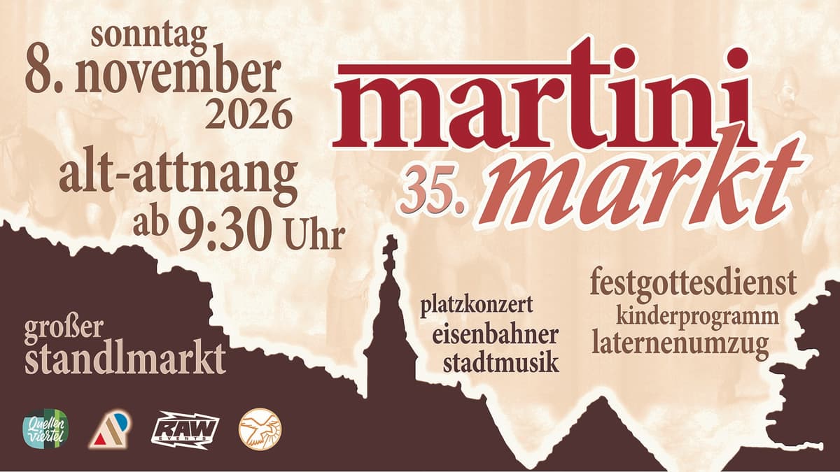 October Alt 35. MARTINIMARKT ALT-ATTNANG 2026