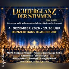 Lichterglanz der Stimmen: Zweisprachiges Weihnachtskonzert im Konzerthaus Klagenfurt